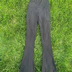 Black Align mini flare size 4 regular length